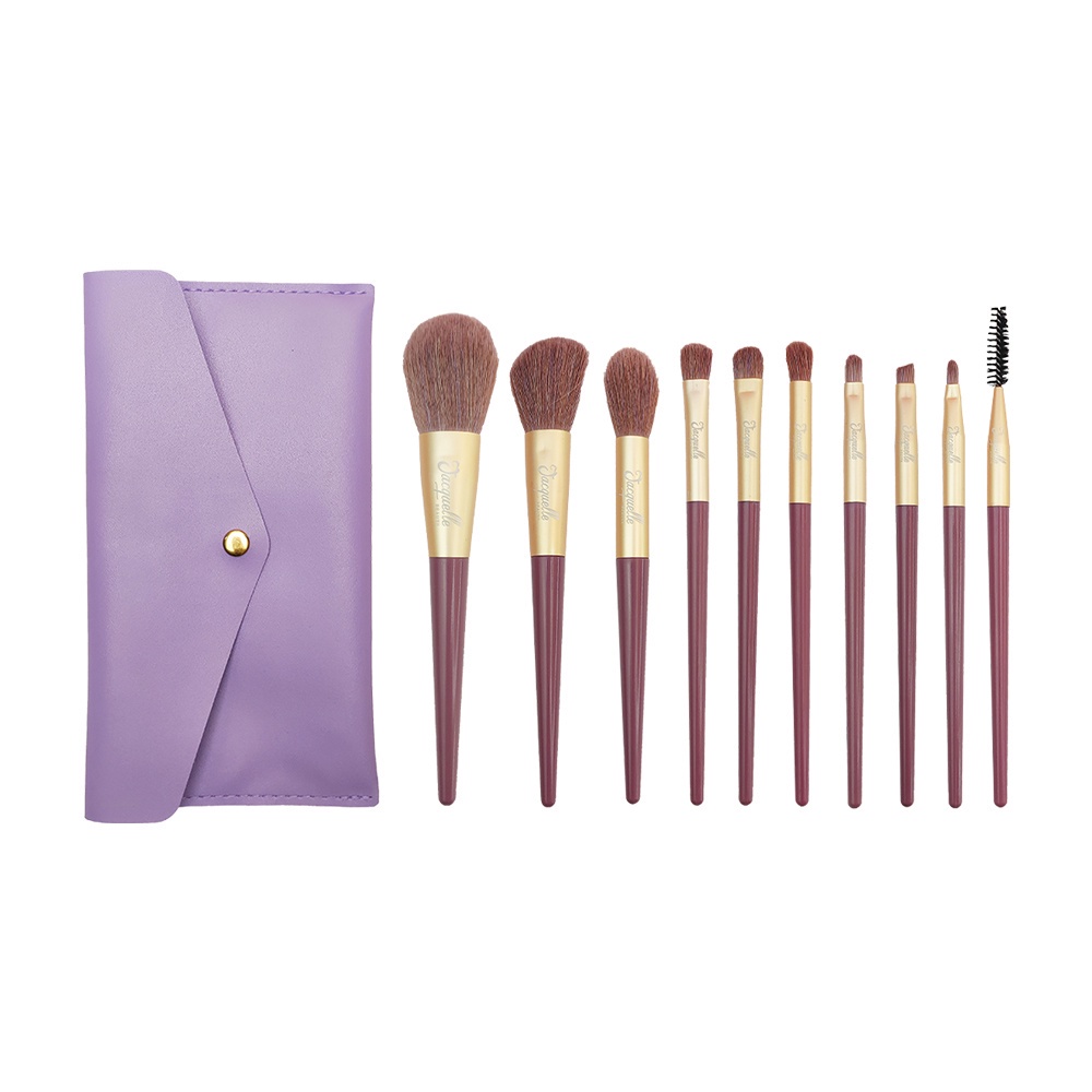 Jacquelle Complete Me! Brush Set Perlengkapan Make Up Set Brush Premium