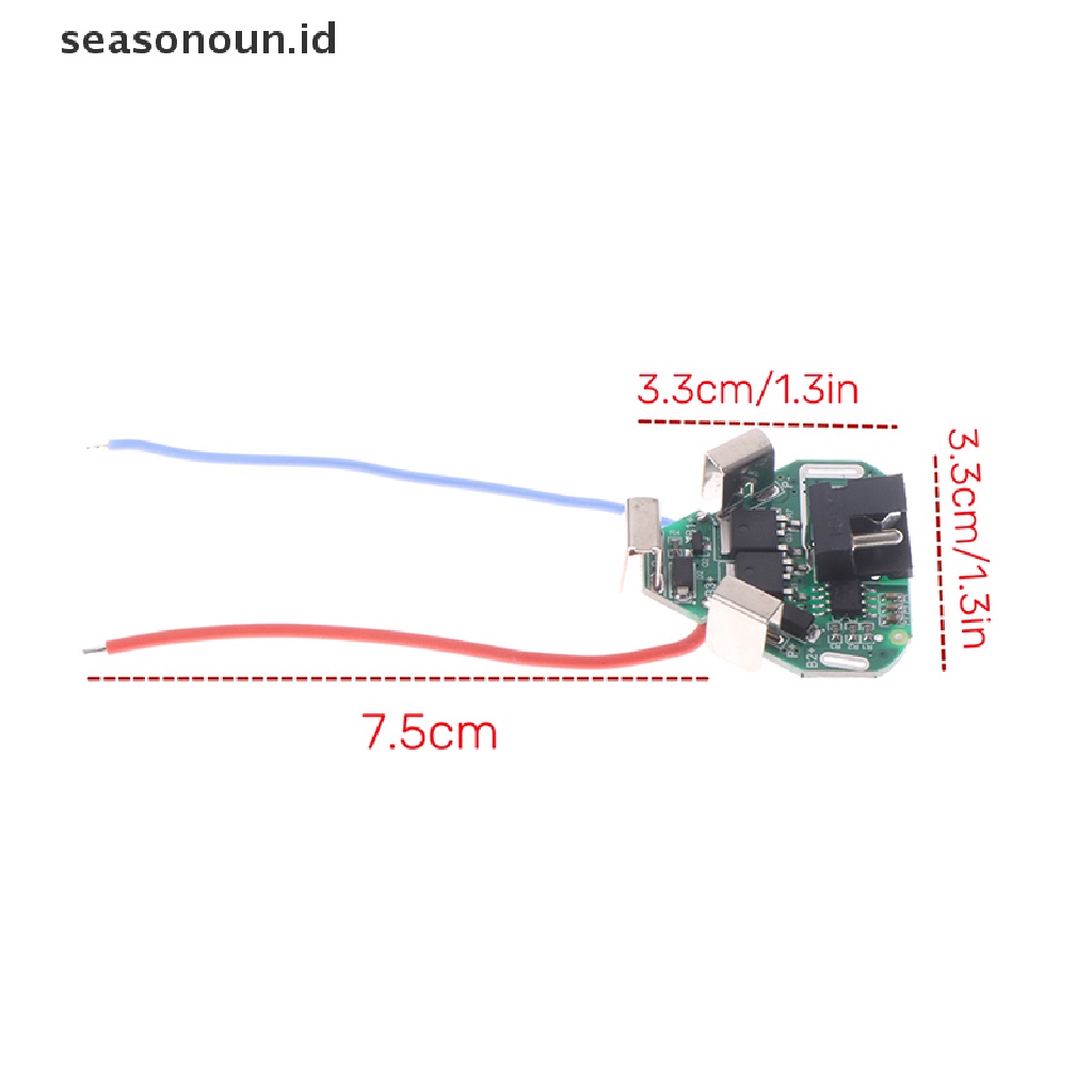 Seasonoun 3S Lithium Protection Board Equalizer Board Untuk Bor Listrik.