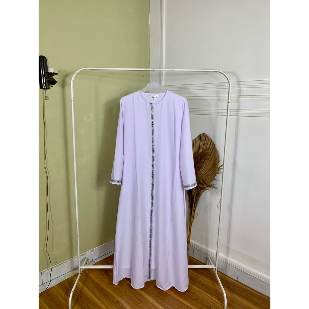 Terbaru ✨ Homedress Muslim Others Gamis Putih Modern Dress Wanita Putih Polos 2022 Gamis White Gamis