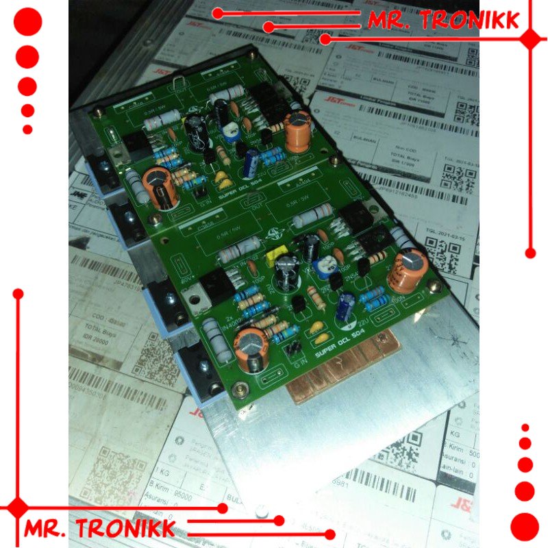 Kit Driver socl 504 2ch atau stereo