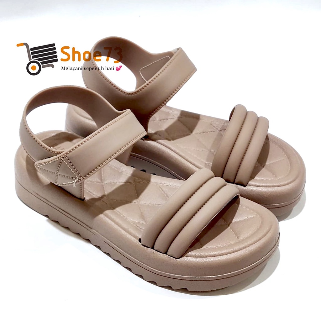 BARA BARA JSL 2207 V-2 SIZE 36-40 ORIGINAL l Sandal tali jelly wanita l Sendal gunung cewek impor