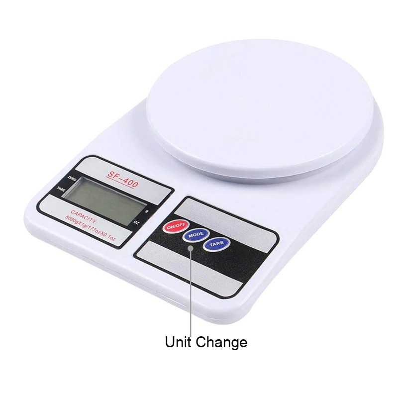 (BISA COD) FTIHSHP VKTECH Timbangan Dapur Mini Digital Scale 10kg Akurasi 1g - SF-400