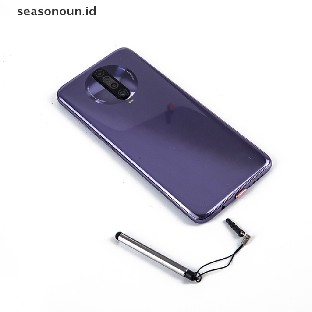 Seasonoun Pen Layar Sentuh Kapasitif Stylus Pen Universal Yang Dapat Ditarik Tablet Ponsel Pintar.