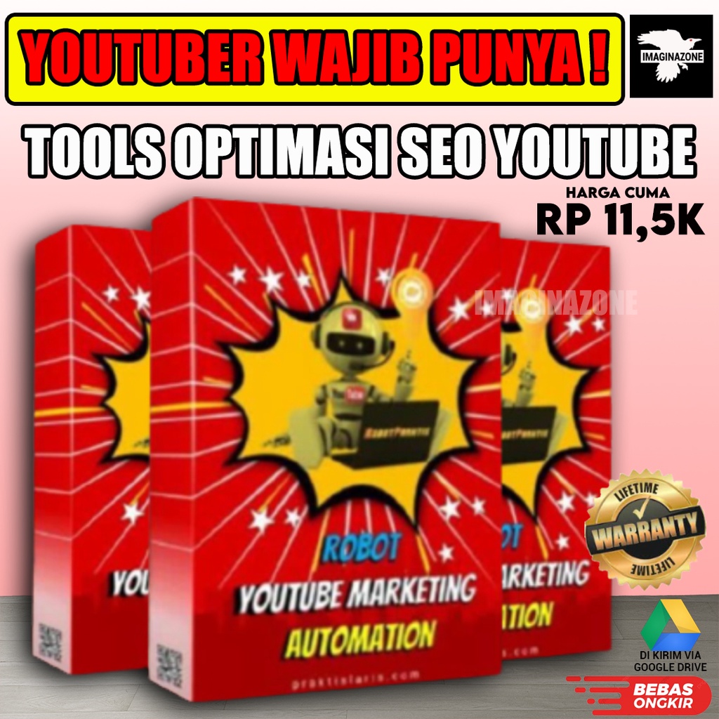 AUTOYT Software SEO Automatisasi Optimasi Youtube Marketing Upload Video Otomatis Create Channel