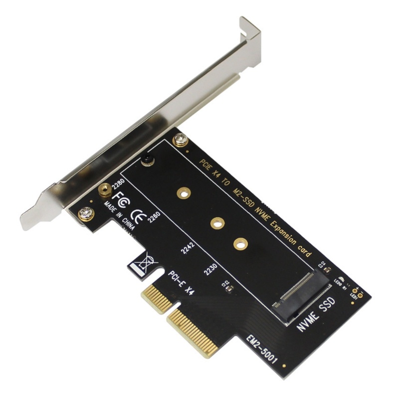 Zzz M 2 NVMe SSD to PCIE 3.0 X4 Adapter Card M 2m Key Interface Converter Support PCI Express3 0 2230 2242 2260 2280