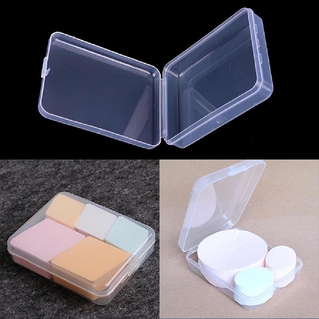 Mornin 1Pc Kotak Case Cover Kosong Untuk Blender Anti Spon Silikon Blending Powder Puff id