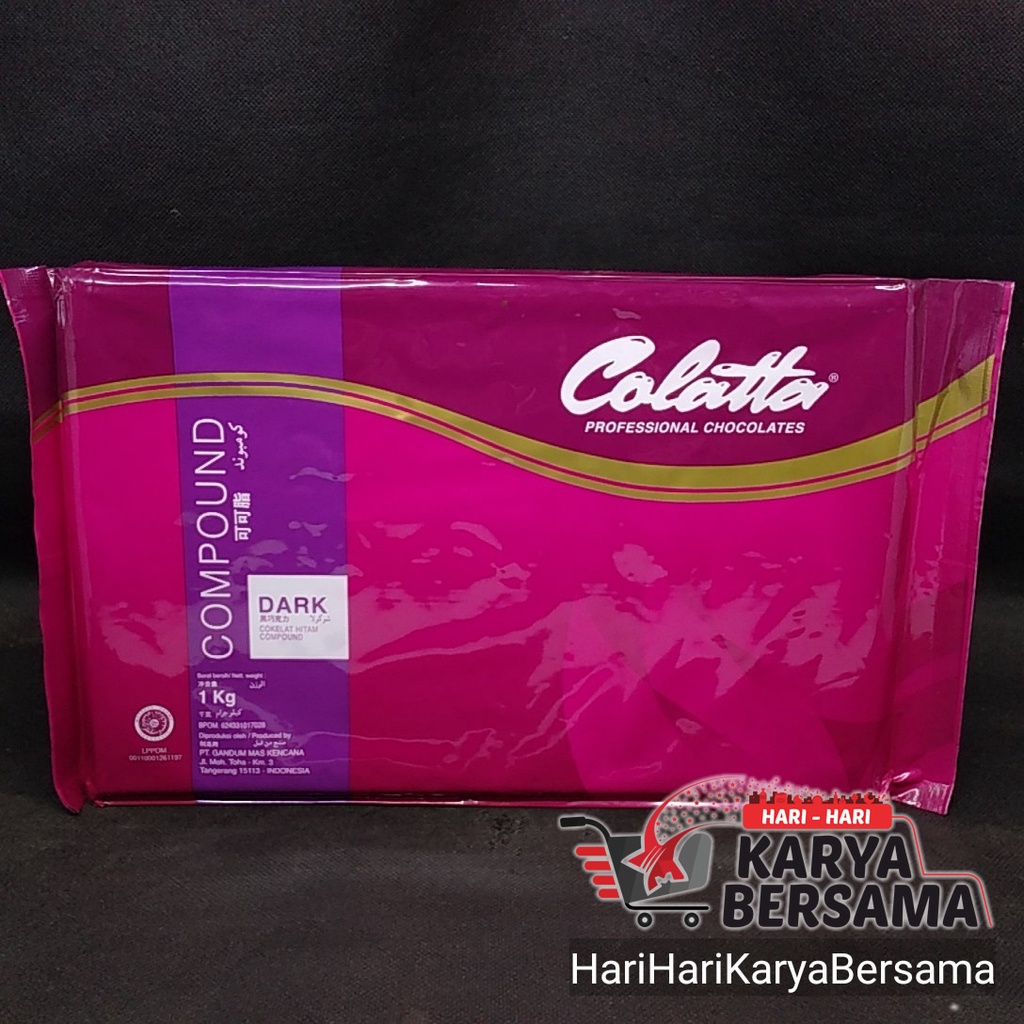 

COLATTA DARK COMPOUND CHOCOLATE 1KG