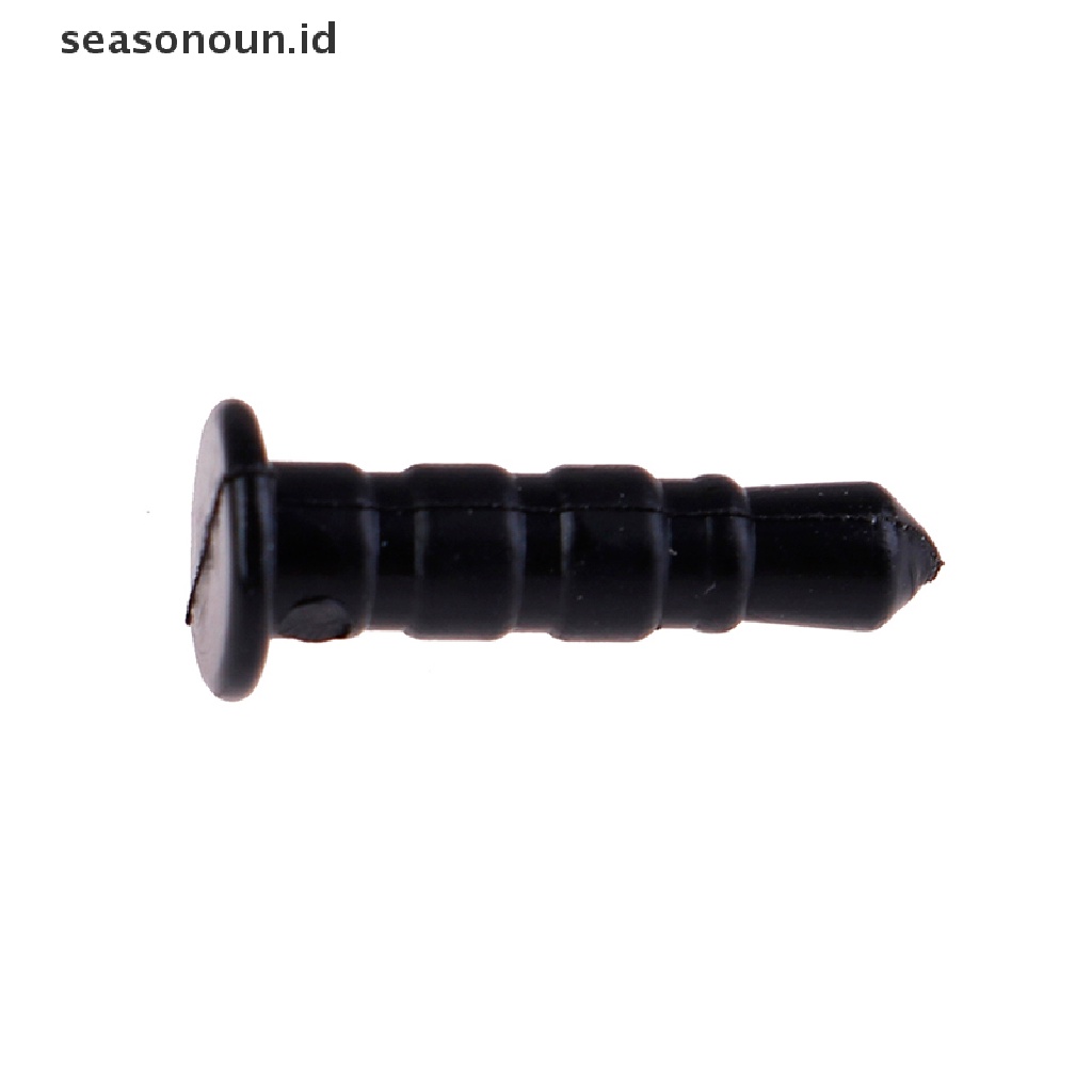 Seasonoun 10pcs plug Debu Plastik 3.5mm Earphone Aksesoris Telepon Tutup plug Tahan Debu  .