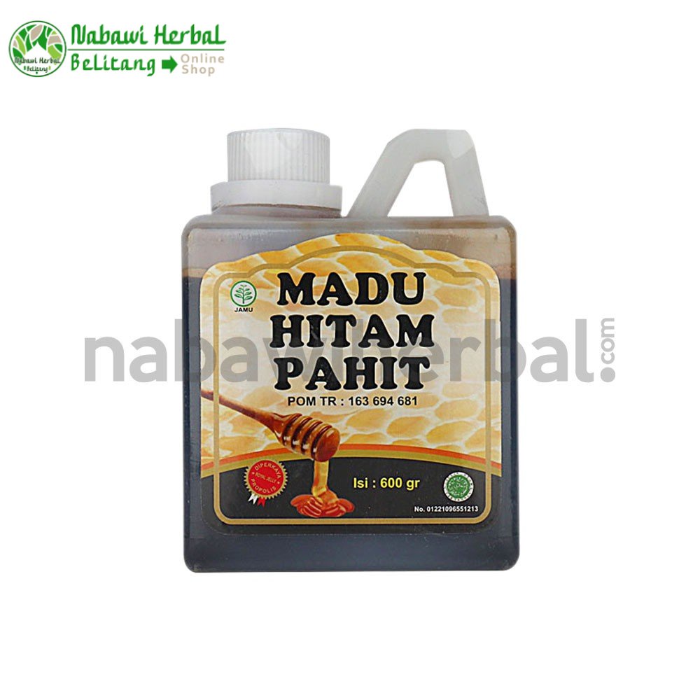 

Madu Kharisma Hitam Pahit Premium 600gr Madu Kharisma Hitam 100% Original - Nabawi Herbal