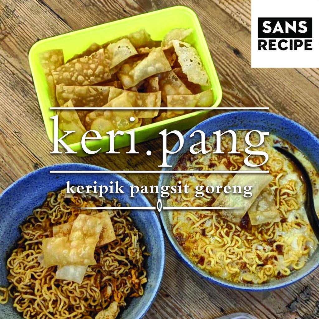 

Keripang by Sans Recipe / Keripik Pangsit Goreng