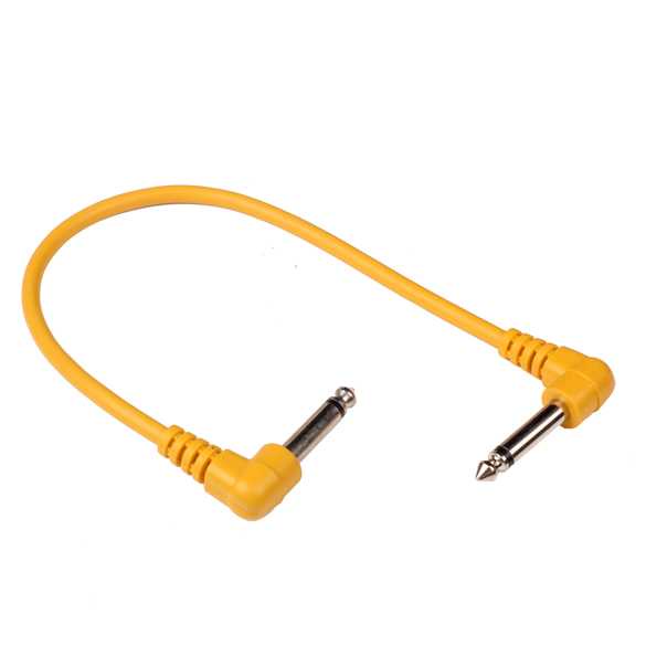 ( 100% BARANG ORI ) Kabel Gitar L Angle Untuk Pedal Efek Gitar 6 PCS