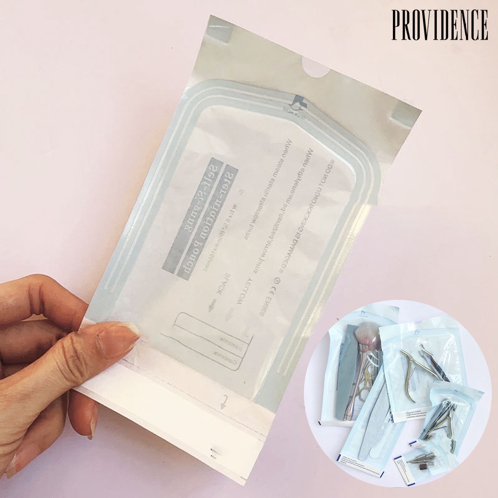 Providence 100 Pcs Tas Penyimpanan Portabel Multifungsi Aplikasi Lebar Serbaguna Sekali Pakai Organizer Sekali-Kali Manikur Alat Organizer Bags Perlengkapan Rumah Tangga