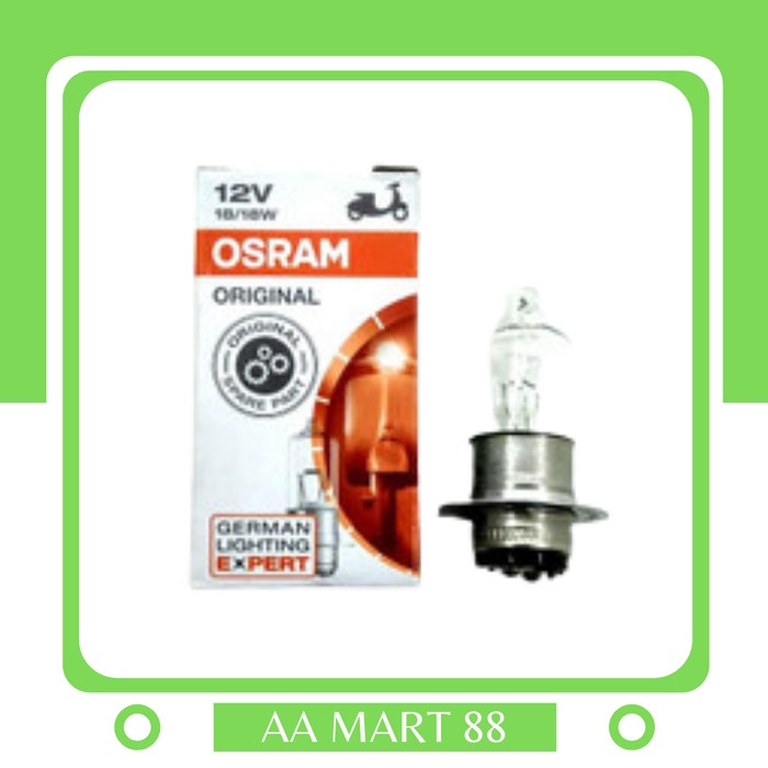 Lampu Motor Osram Halogen 62334 18/18W