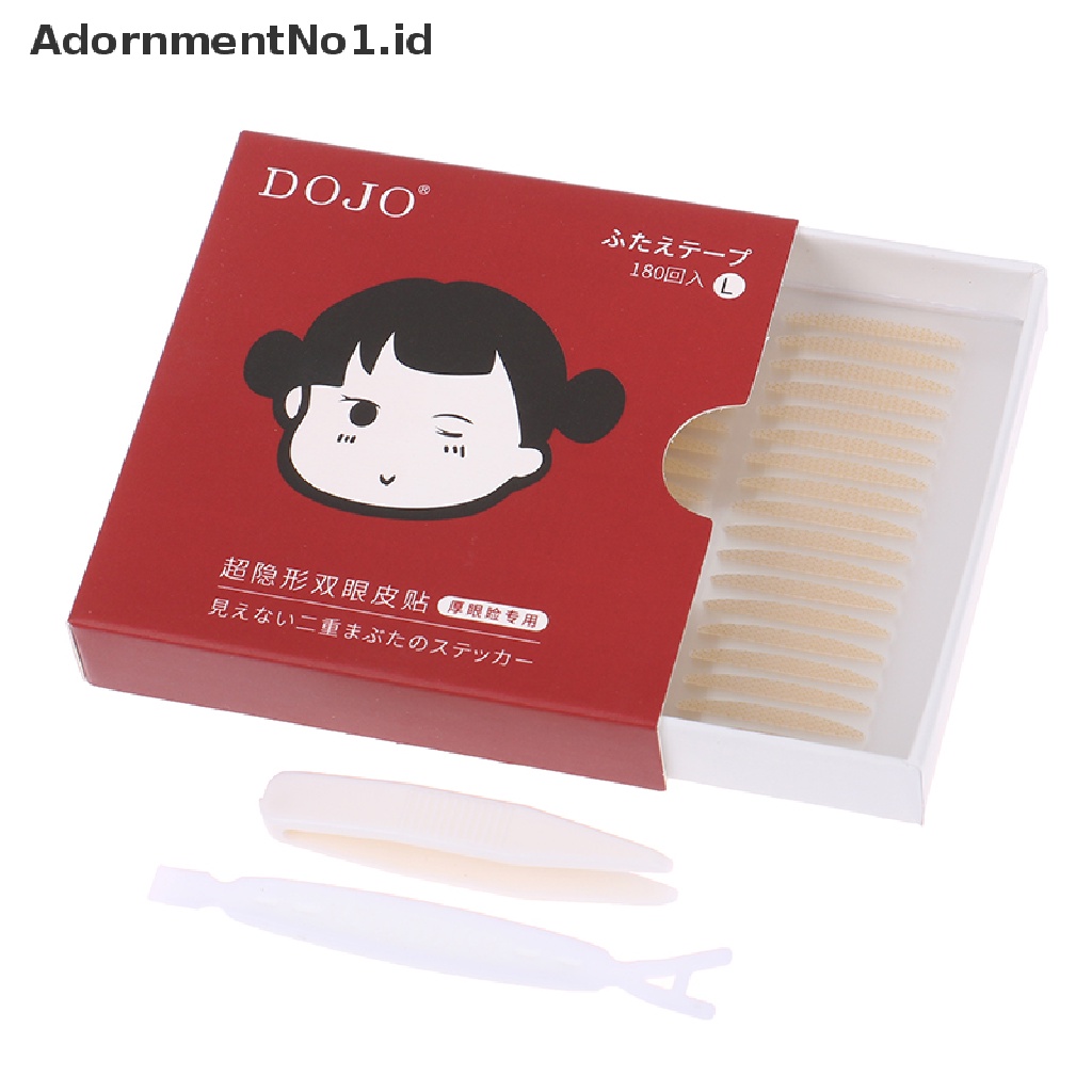 [AdornmentNo1] 180/270pcs Invisible Double Eyelid Tape Self-Adhesive Stiker Kelopak Mata Transparan [ID]