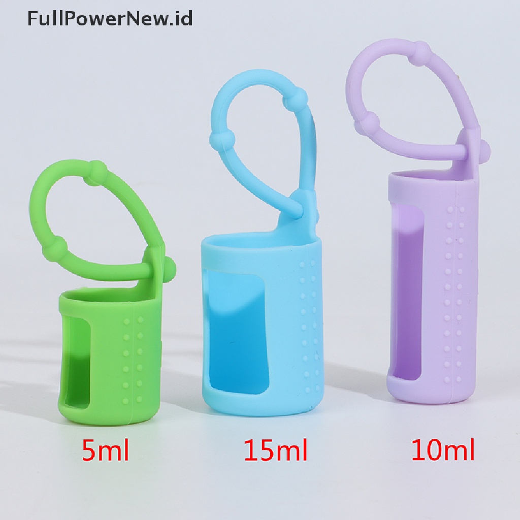 Power 6Pcs Case Pelindung Silikon5Per15 /10ml Botol Protect Case Holder ID