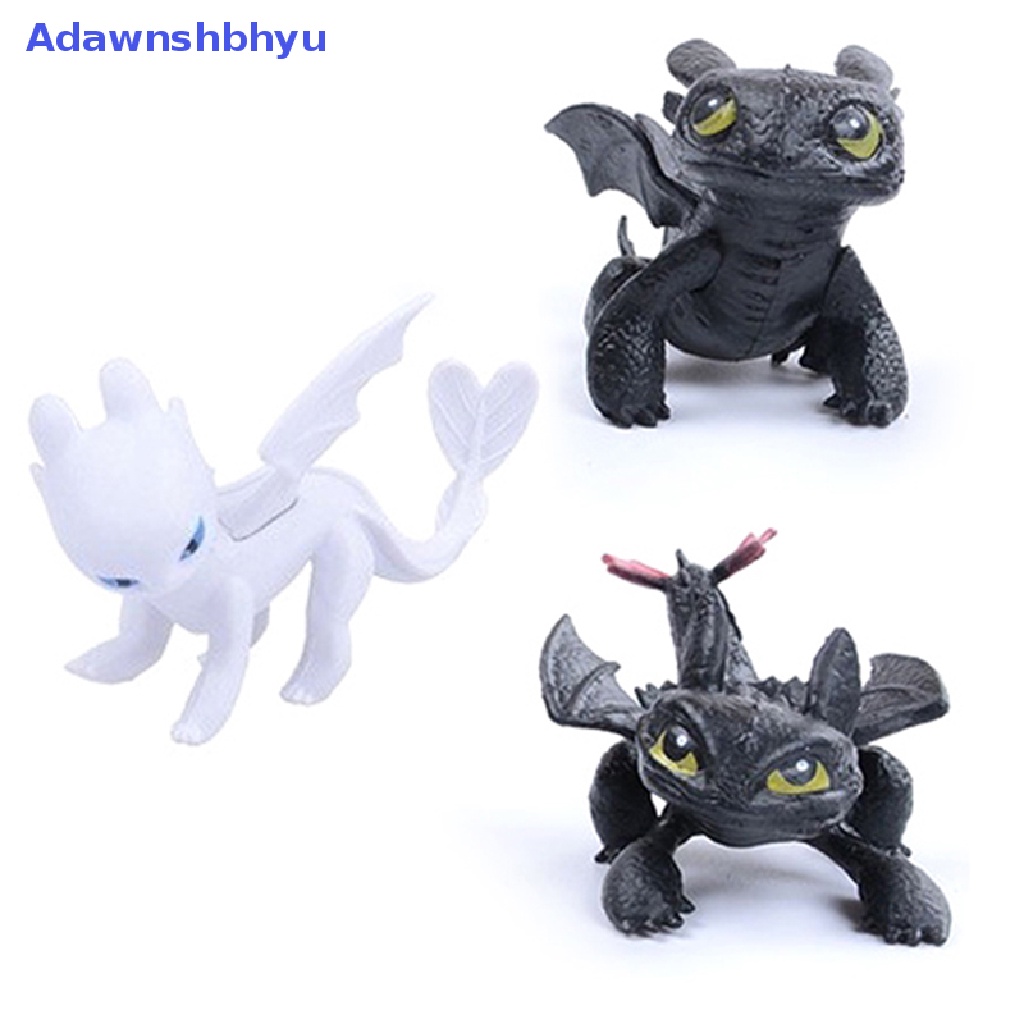 Adhyu No Toothless Night Fury Dragon Mainan Animasi Keluarga Model Boneka Ornamen ID