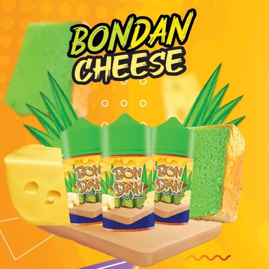 Liquid Vape Bondan V3 Bolu Pandan Cheese 60ML