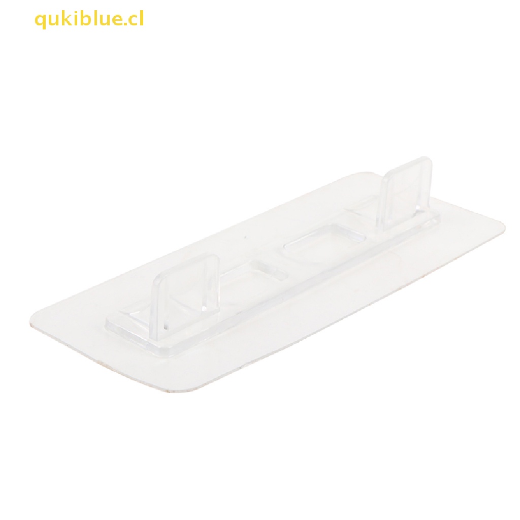 Qukiblue 1PC Shelf Support Perekat Pasak Lemari Kabinet Shelf Support Clips Gantungan Dinding cl