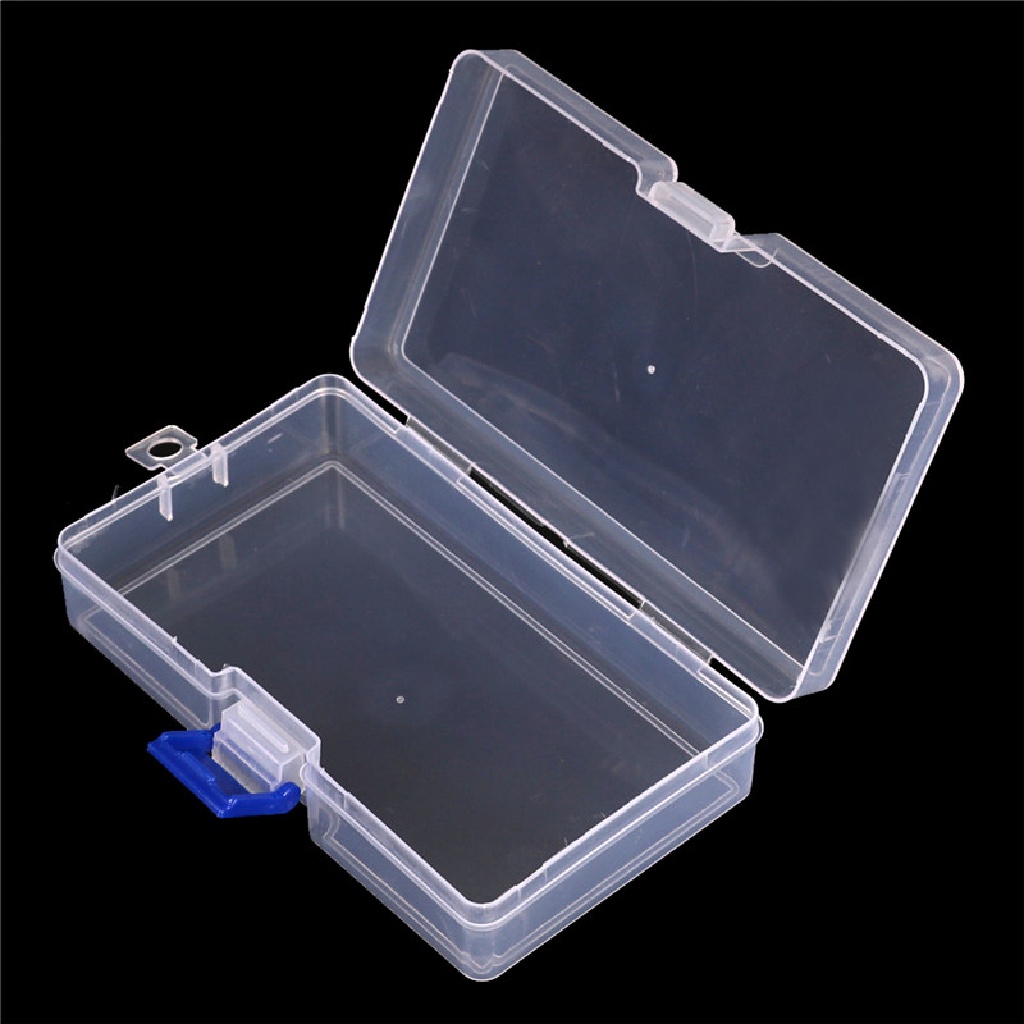 Prt Plastik Sekat Bening Kotak Penyimpanan Perhiasan Craft Container Organizer Case PRT