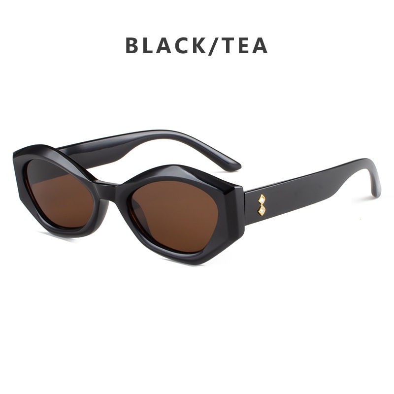 Aesthetic Shades Sunglasses UV400 Untuk Wanita/Pria Eyeglasses Colour