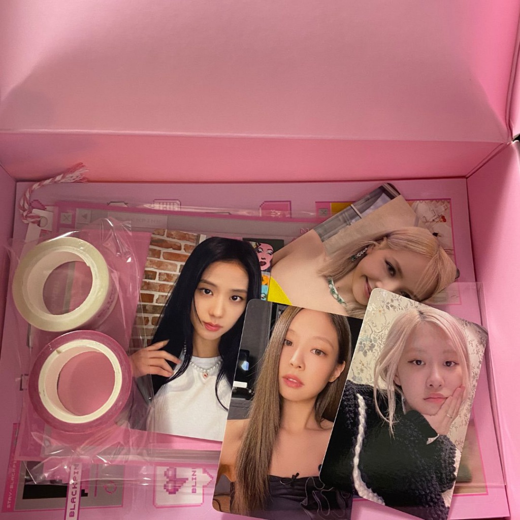 Blackpin 6th ANNIVERSARY DECO Random Photocard Pink Photocard BLINK Merchandise Photocard