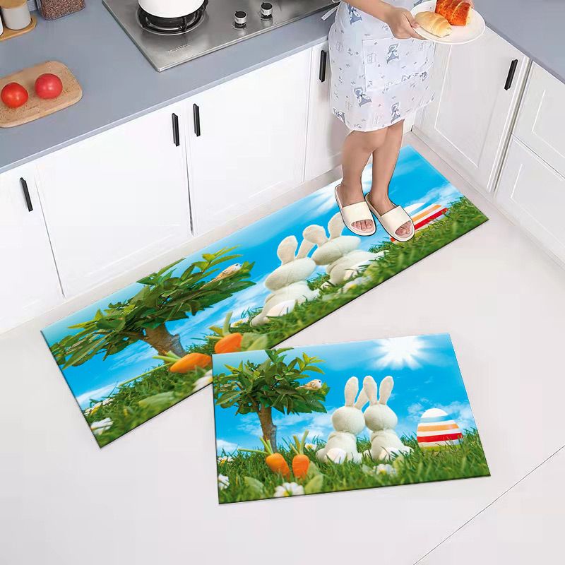 2 in 1 Kitchen Floor Mat / Keset Alas Lantai Kamar Tidur Rumah Dapur Anti Selip / Keset kaki dapur