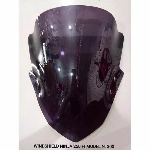 (BISA COD) New Visor Ninja 250 Fi Winshield Ninja 250 Fi Winsil Ninja 250 Fi