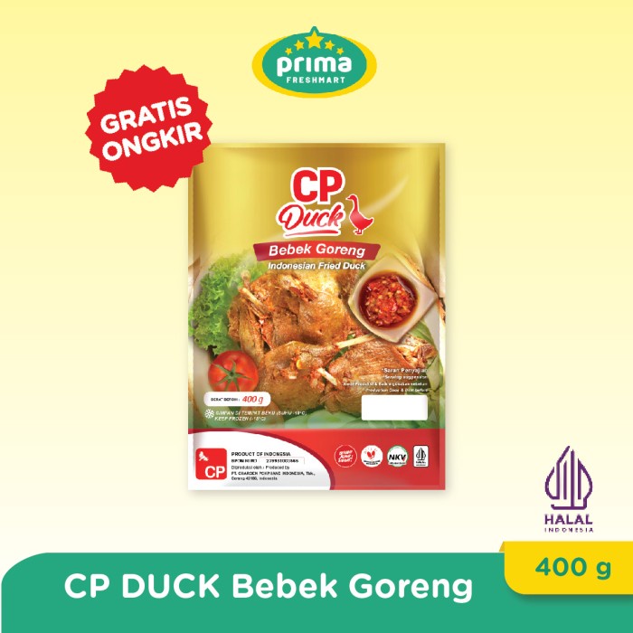 

[Bumbu Dapur] CP BEBEK GORENG 400GR/PAC (1 PCS)