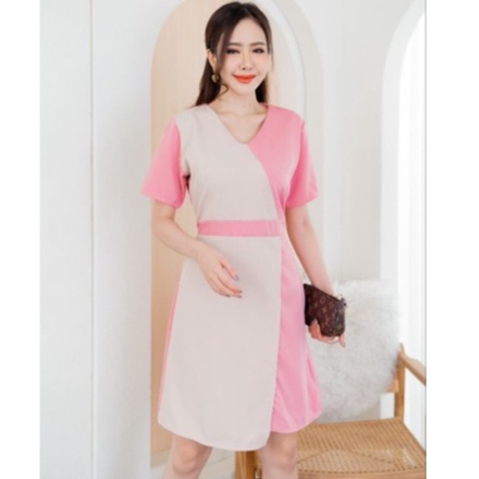 ilook | Vanila Dress | Dress Midi Korea Wanita | Fashion Korean Style