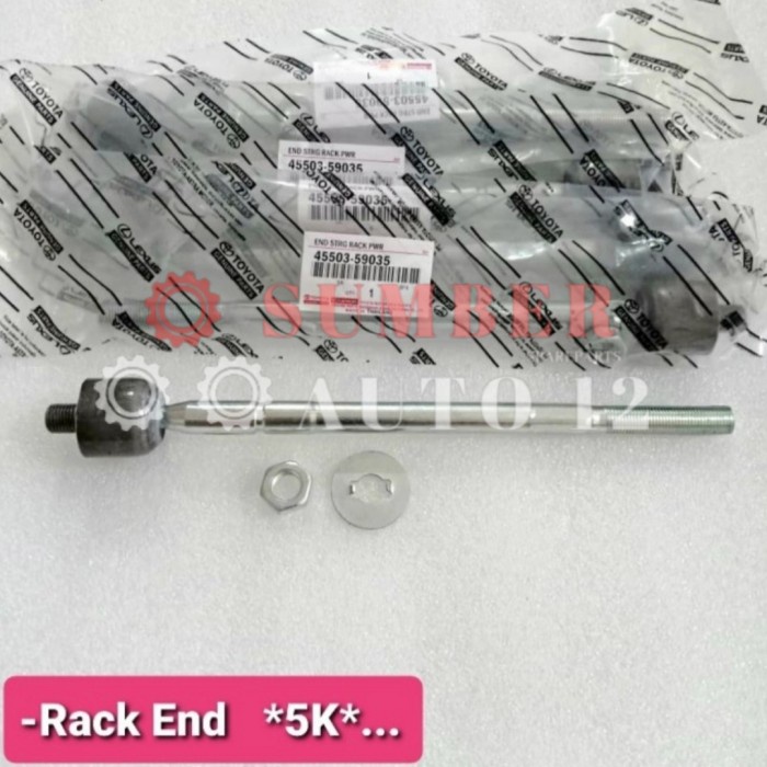Rack end rack end long tie rod kijang super 5k