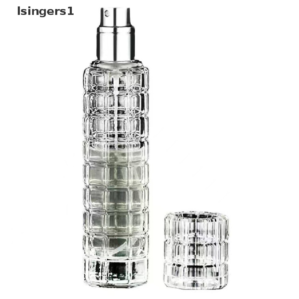 [lsingers1] Botol Silinder Bawah Tebal Kaca 30ml Kosong Wadah Kosmetik Butik