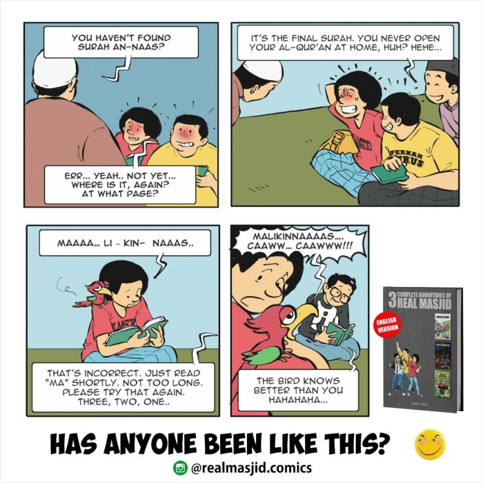Komik 3 Complete Adventures of Real Masjid 3CA Buku Islami bhs Inggris