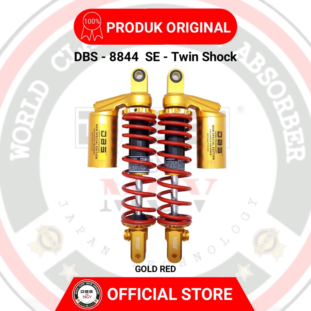 [ BISA COD ] Shock Tabung DBS 8844 GV SPORT NEW SPECIAL EDITION YAMAHA AEROX 155 NEW NMAX 155 2020 UP