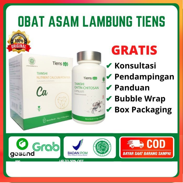 PAKET PRODUK TIENS UNTUK OBAT ASAM LAMBUNG