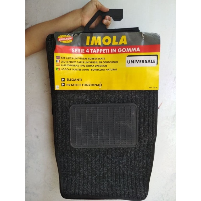 SEDAN KARPET MOBIL PREMIUM UNIVERSAL 3PCS bludru