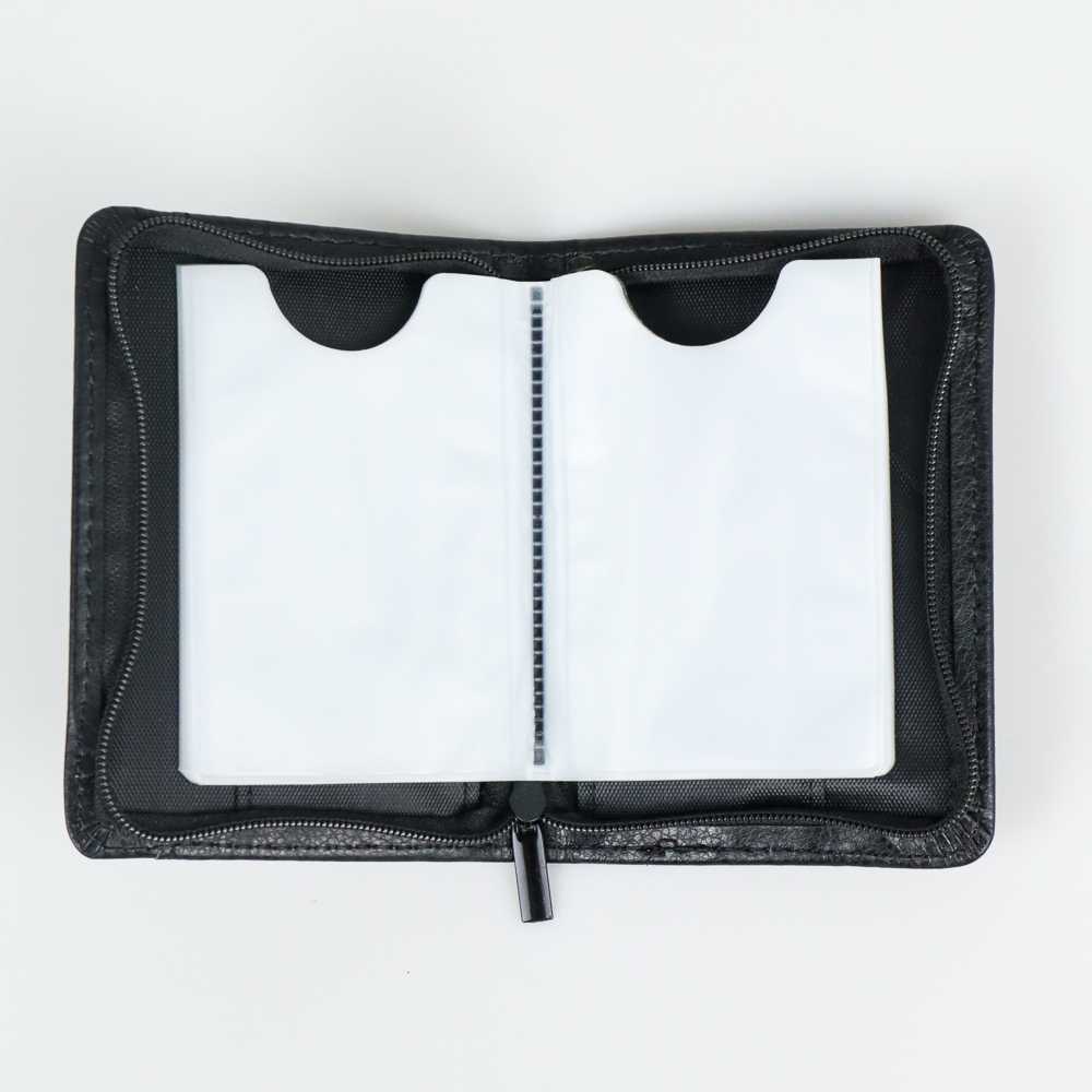 Block Wallet Dompet Kartu Kredit Secure RFID Blocking Antui Thief Cards Purse Anti Maling Travel Holder Bahan Kulit Multifungsi 18 Slot Pria Wanita Fashion