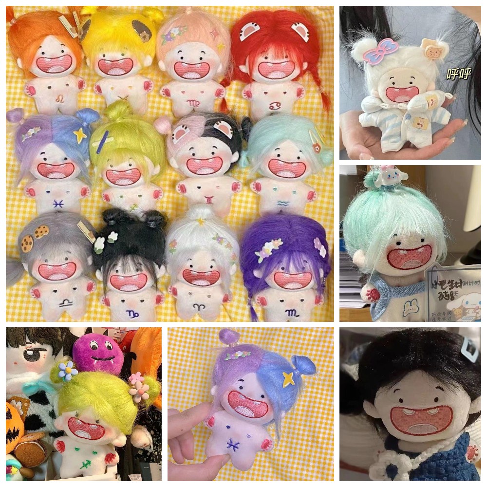 12stelasi Indah Boneka Tanpa Gigi Anak Boneka Mainan Siswa Super Lembut Mewah