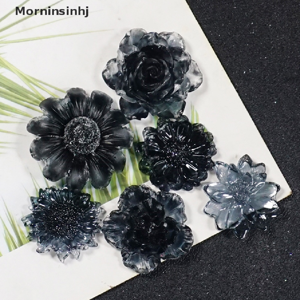 Mornin Cetakan Silikon Epoxy Bunga Kristal Untuk DIY Epoxy Resin Plastik Manual Flower id