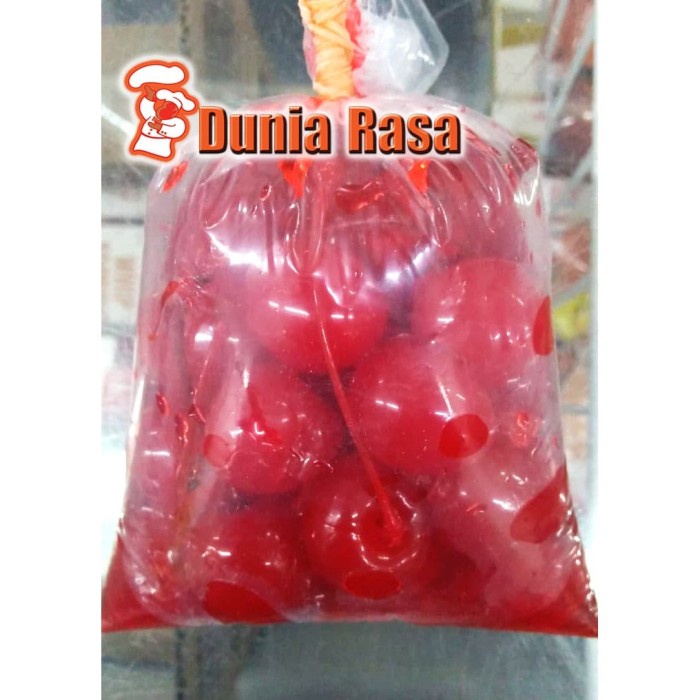 

Cherry Merah Tangkai 100gr