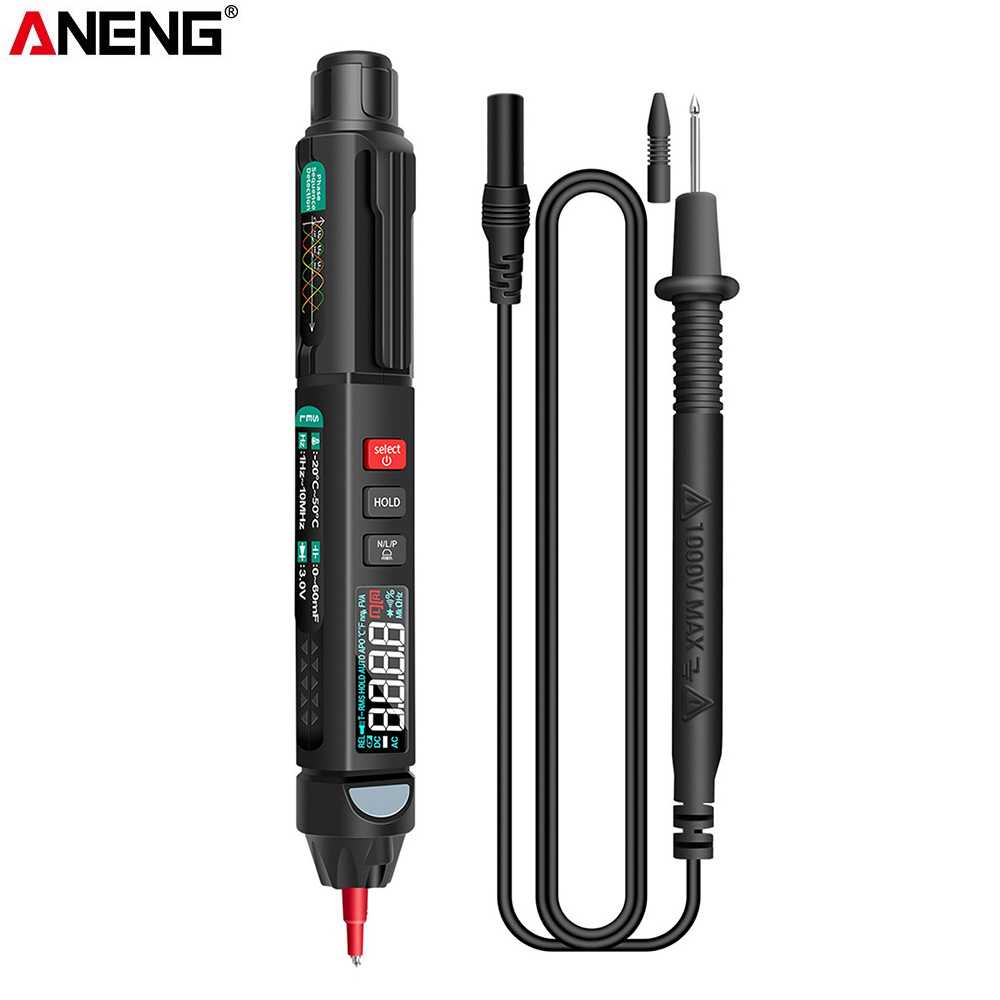 (BISA COD) FTIHSHP ANENG Digital Multimeter Voltage Tester Pen - A3008