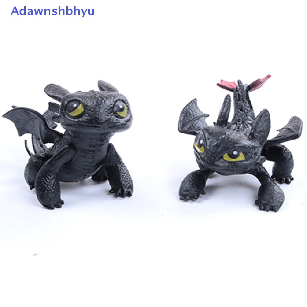 Adhyu No Toothless Night Fury Dragon Mainan Animasi Keluarga Model Boneka Ornamen ID