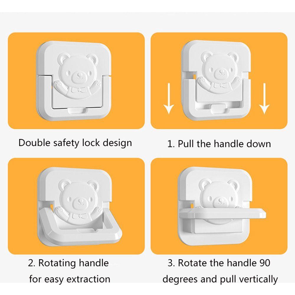 Needway  Power Socket Protector Pelindung Pengaman Anak Praktis Berguna Perlengkapan Pengaman Bayi Anti Shock Listrik Plug Guard Safe Lock Pengaman Listrik