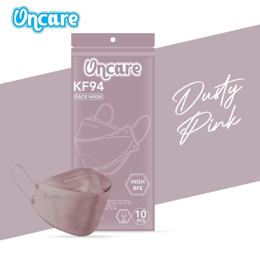 masker / masker kf94 oncare / kf94 / masker face mask / masker sensi model / masker shumu model