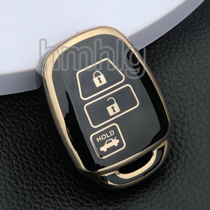 [Tersedia] Tpu Key Case Cover Toyota Vios 2per3 /4Kancing Sarung Pelindung Casing Kunci Mobil2013 2014 2015 2016 2017 2018 2019