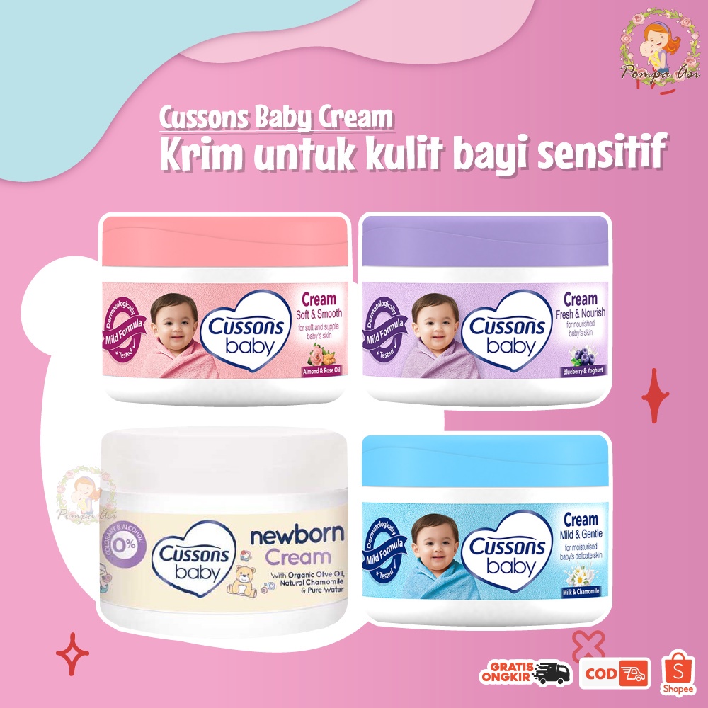 Cussons Baby Cream / Pelembab Cussons / Cussons Moisturizer