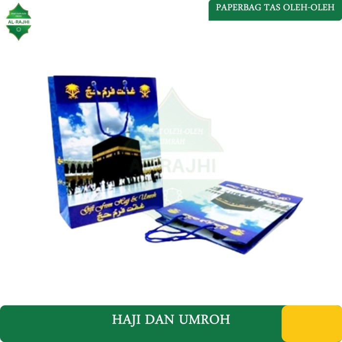 

Paperbag tas oleh oleh haji
