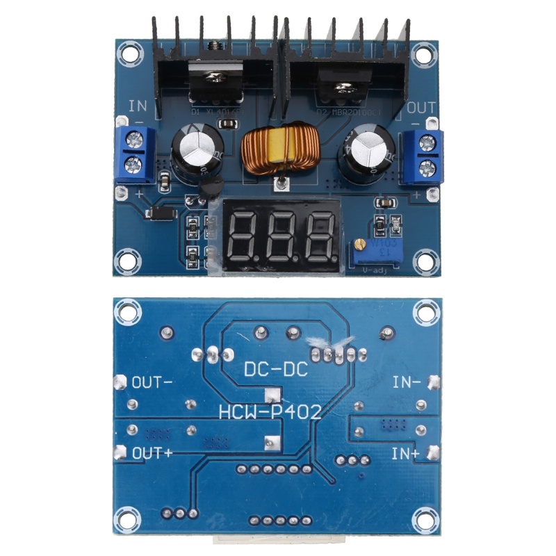 Btsg Voltage Regulator DC XL4016E1 Modul Digital DC-DC Step Down Pengatur Tegangan