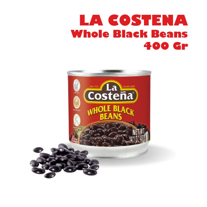 LA COSTENA Whole Black Beans 400 gr