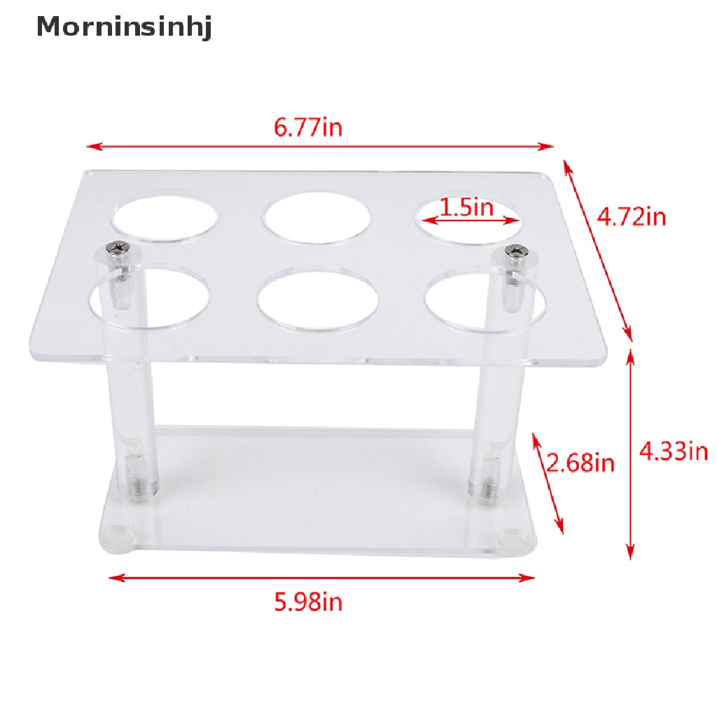 Mornin Tempat Es Krim 6lubang DIY Ice Cream Cone Stand Wedding Dessert Display Holder id