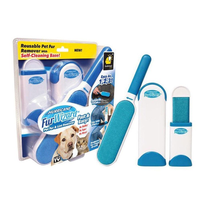 Pembersih Bulu Kucing Anjing Fur Wizard / Pet Hair Remover murah